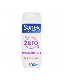 Shower Gel Zero% Anti-Pollution Sanex (600 ml)