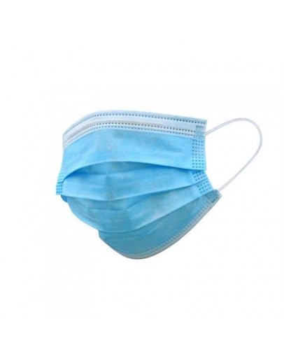 3-Layer Disposable Mask Coas Blue (One size)