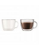 Piece Coffee Cup Set Bodum Bistro Transparent (Refurbished B)