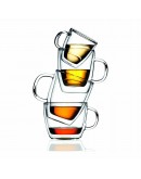 Piece Coffee Cup Set Bodum Bistro Transparent (Refurbished B)