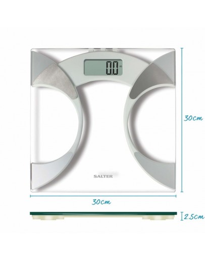 Digital Bathroom Scales 9141 WH3R Transparent (Refurbished B)