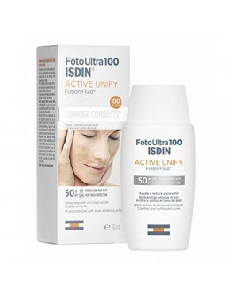 Facial Sun Cream Isdin Active Unify SPF50+ (50 ml) (Refurbished A)