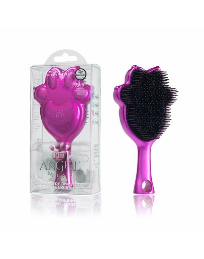 Dog Brush Tangle Angel Pet Mini Purple (Refurbished B)