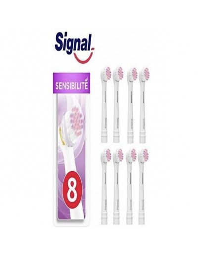 Spare for Electric Toothbrush Signal Double Action (8 pcs) (Refurbished A+)