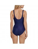 Women’s Bathing Costume Schiesser Blue (Size 38) (38B) (Refurbished A+)