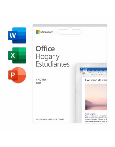 Management Software Microsoft Office Home & Student 2019 (Refurbished A+)