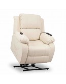 Lifter Armchair With Massager Trevi 160º Cream (Refurbished B)