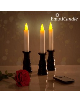 EmotiCandle Romantic Ambiance LED Candles (pack of 3)