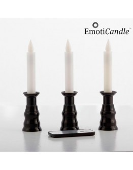 EmotiCandle Romantic Ambiance LED Candles (pack of 3)