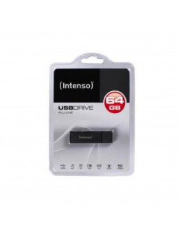 USB and Micro USB Memory Stick INTENSO ALU LINE 64 GB Anthracite