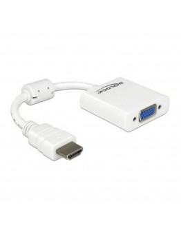 HDMI to VGA Adapter DELOCK 65346 White