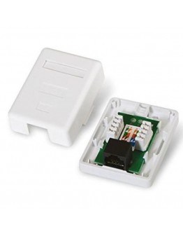 Network Connection Box NANOCABLE 10.21.1501 UTP RJ45 6 White