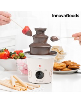 InnovaGoods Chocolate Fountain Sweet & Pop Times 70W White Steel 