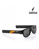 Roll-up sunglasses Sunfold Mundial Spain Black (Refurbished A+)