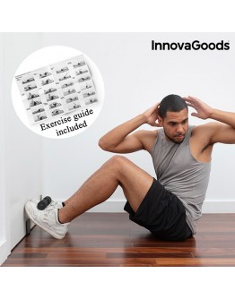 InnovaGoods Doorway Sit-Up Bar with Exercise Guide