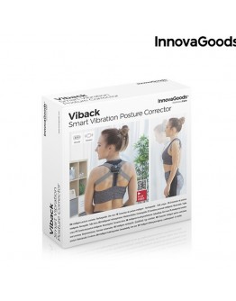 Intelligent Rechargeable Posture Trainer with Vibration Viback InnovaGoods