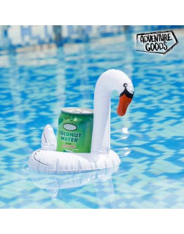 Adventure Goods Swan Inflatable Can Holder