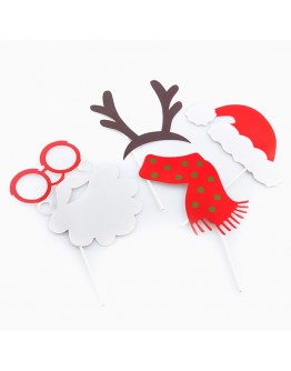 Christmas Planet Fun Christmas Photo Accessories (Pack of 5)