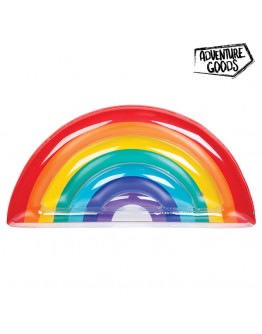 Adventure Goods Inflatable Rainbow Lilo