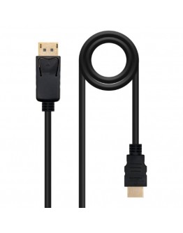 DisplayPort to HDMI Adapter NANOCABLE 10.15.430 Black