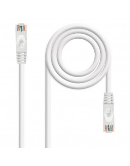 UTP Category 6 Rigid Network Cable NANOCABLE 10.20.1803-W LSZH (3 m) White