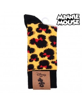 Socks Minnie Mouse Black (One size) Ocre