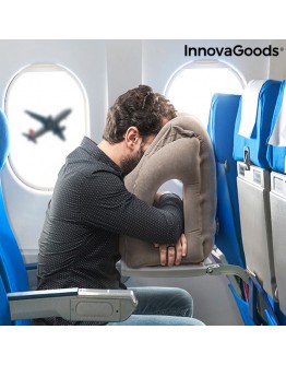 Frontal Inflatable Travel Pillow Snoozy InnovaGoods