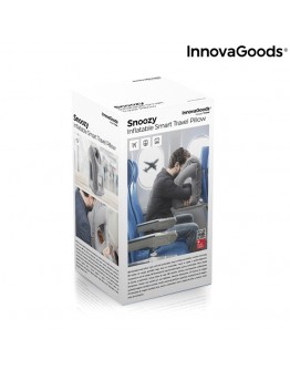 Frontal Inflatable Travel Pillow Snoozy InnovaGoods