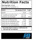 EVERBUILD Liquid L-Carnitine + Chromium / 1500 mg.