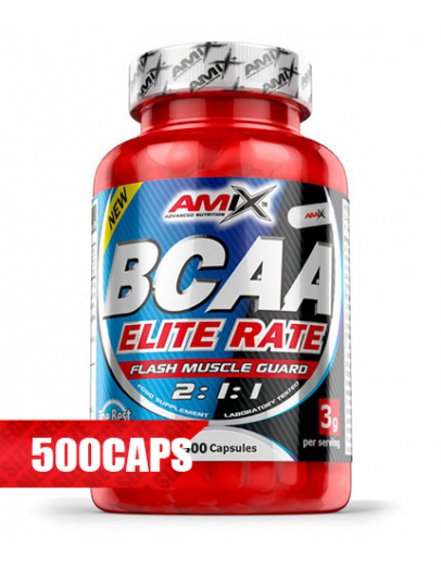 AMIX BCAA Elite Rate 500 Caps.