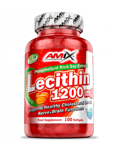 AMIX Lecithin 1200mg. / 100 Softgels