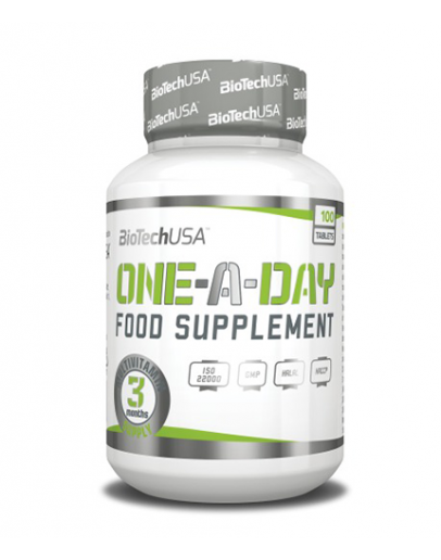 Vitamins and Minerals BIOTECH USA One A Day 100 Tabs.