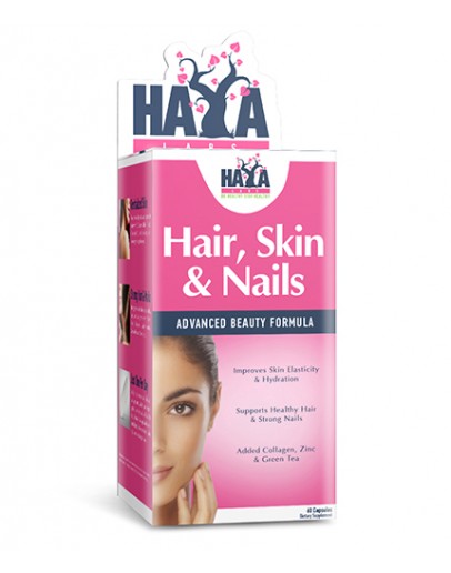 HAYA LABS Hair, Skin and Nails / 60 Caps.