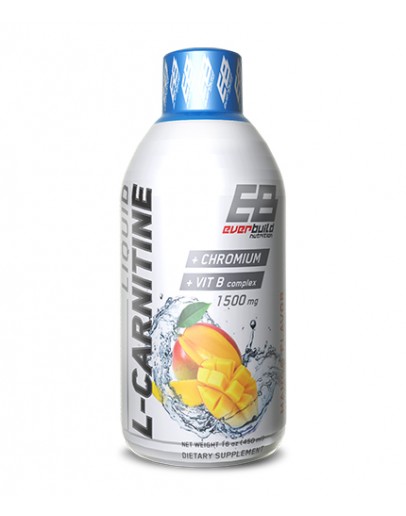 EVERBUILD Liquid L-Carnitine + Chromium / 1500 mg.