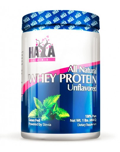 HAYA LABS 100% Pure All Natural Whey Protein / Stevia