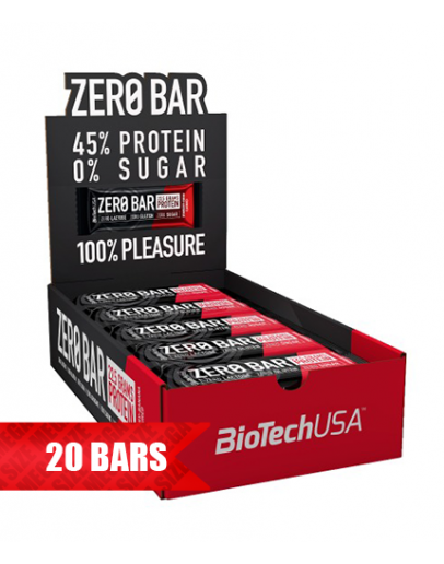 Protein Bar BIOTECH USA Zero Bar / 20 х 50 г.