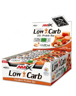 AMIX LOW-CARB 33% PROTEIN BAR / 15x60g.