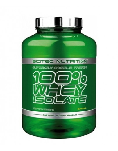 SCITEC 100% Whey Isolate 2.001 kg./4.405 lbs.