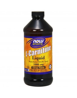 NOW L-Carnitine Liquid /Citrus/ 1000mg. / 473ml.