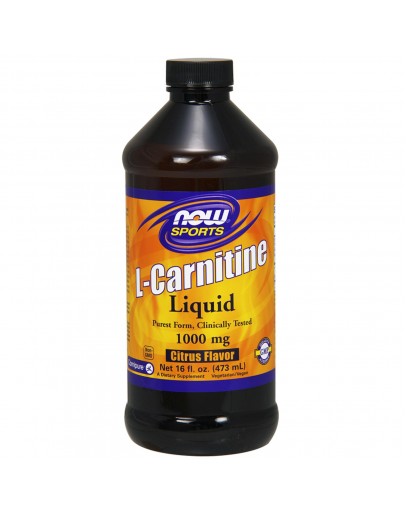 NOW L-Carnitine Liquid /Citrus/ 1000mg. / 473ml.