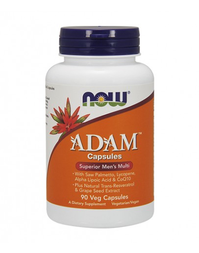 NOW ADAM™ Superior Mens Multiple / Vitamin 90 VCaps.