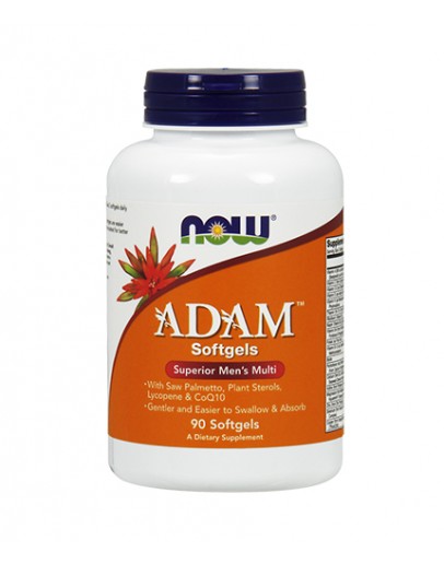 NOW ADAM™ Superior Men's Multiple Vitamin / 90 Soft.