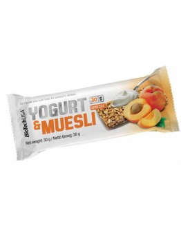 BIOTECH USA YOGURT AND MUSLI Bar / 10 x 30 gr Barrette Snack muesli e yogurt