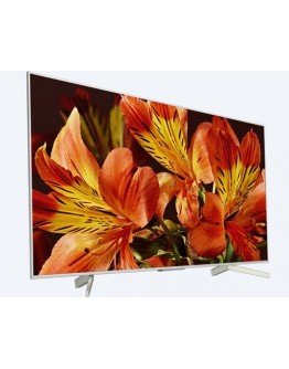 TV, Sony KD-43XF8577 43" 4K HDR TV BRAVIA Triluminos, Edge LED with Frame dimming, Processor X1, Android TV 7.0, XR 1000Hz, DVB-C / DVB-T/T2 / DVB-S/S2, Voice Remote, USB, Silver