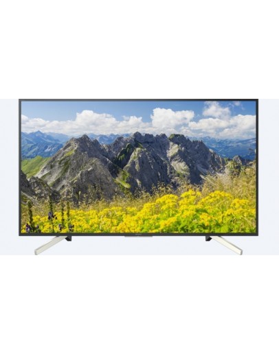 TV, Sony KD-55XF7596 55" 4K HDR TV BRAVIA, Edge LED with Frame dimming, Processor 4K X-Reality PRO, Dynamic Contrast Enhancer, Android TV 7.0, XR 400Hz, DVB-C / DVB-T/T2 / DVB-S/S2, Voice Remote, USB, Black