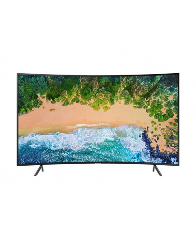 TV, Samsung 55" 55NU7372 CURVED 4K UHD LED TV, SMART, HDR, 1400 PQI, Mirroring, DLNA, DVB-T2CS2, WI-FI, 3xHDMI, 2xUSB