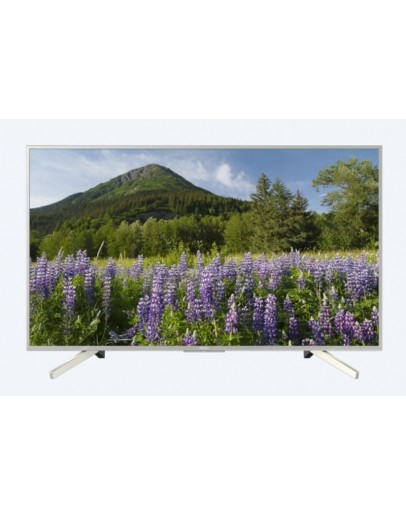 TV, Sony KD-55XF7077 55" 4K HDR TV BRAVIA, Edge LED with Frame dimming, Processor 4K X-Reality PRO, Dynamic Contrast Enhancer, Browser, YouTube, Netflix, Apps, XR 400Hz, DVB-C / DVB-T/T2 / DVB-S/S2, USB, Silver