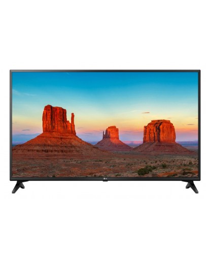 TV, LG 60UK6200PLA, 60" 4K UltraHD TV, 3840 x 2160, DVB-T2/C/S2, Smart webOS 4.0, Ultra Surround, WiFi 802.11ac, Active HDR, HDMI,4K Upscaler, Watch & Record, Simplink, CI, LAN, WIDI, Miracast, DLNA, USB, Bluetooth, 2 Pole Stand, Black