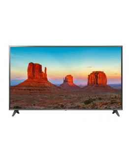 TV, LG 75UK6200PLB, 75" 4K UltraHD TV, Smart, WiFi, USB, Bluetooth, Black