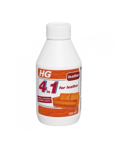 HG 172, 4 in 1 for leather / cleans, nourishes, protects and maintains for leather reconditioning